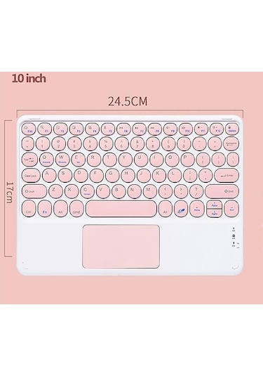 Valkyrie Kablosuz Touchpad Bluetooth Klavye