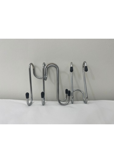 Rota Kanca, 3 Adet, Havlupan Askısı, Opsiyonel Kanca Krom