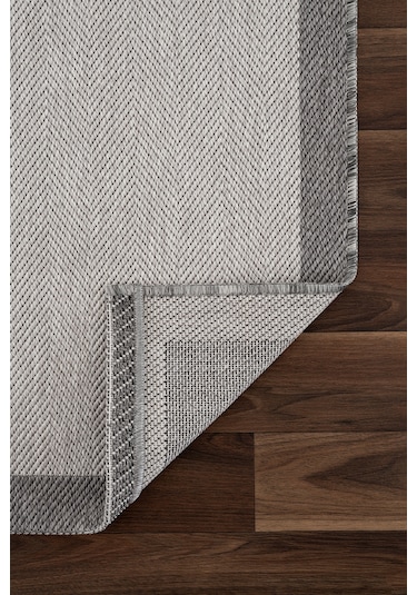 Fresco Soft Gri Antrasit Yıkanabilir Halı A3936a Gri Antrasit
