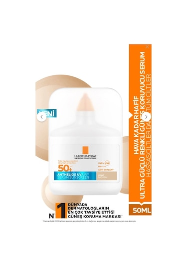 La Roche Posay Anthelios Uv Air Tinted Sun Serum Spf50+ 50 Ml