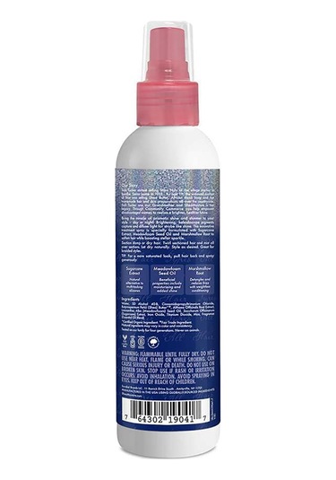 Shea Moisture Şeker Kamışı Özü ve Çayır Köpüğü Tohumu Silikonsuz Parlatıcı Saç Spreyi 118 ML
