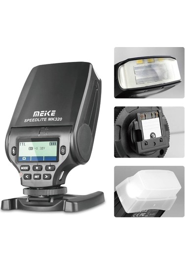 Meike MK320N Nikon Uyumlu TTL Speedlite Flaş