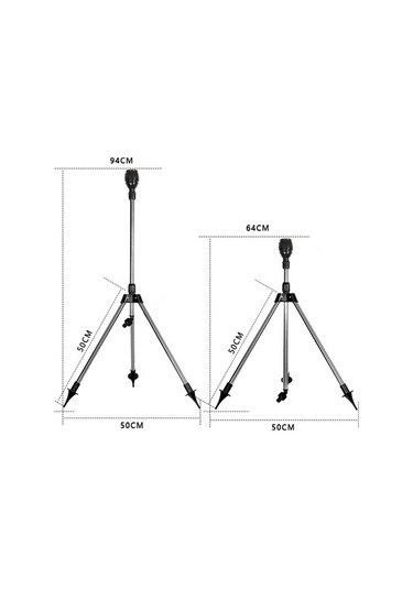 Tongxida Özellikle Bahçe İçin Otomatik Döner Mag Sprinkler + Tripod, Karton Ambalajlı Sulama Sistemi