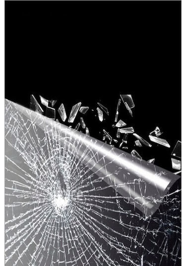 Şeffaf Güvenlik Cam Filmi Amerikan Çizilmez 100 Cm X 3 Metre