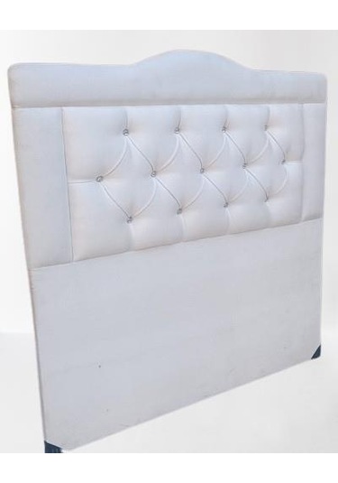 Bengi Ticaret Dk El Yapımı Tay Tüyü Kumaş Tek Kişilik Başlık Beyaz 90