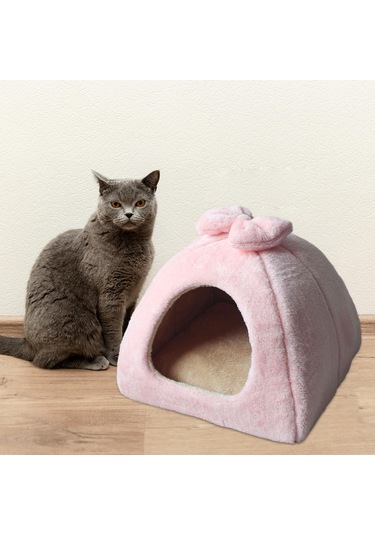 Suntek Kedi Yatağı Sonbahar Kış Kulübesi 45cmx45cm