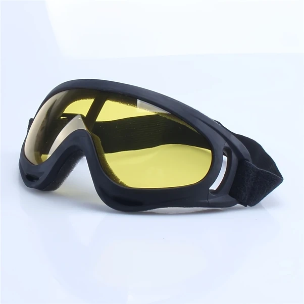 Willowhaven Sarı Endüstriyel Uv Dayanımlı İş Gözlüğü Toz Ve Sıçrama Koruma