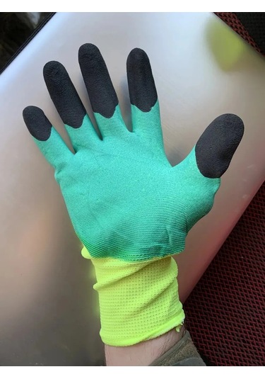 Reblaze Bahçe Eldivenleri Naylon İş Eldivenleri Çift 12 Çift Defa Kulanılabilir 366052037