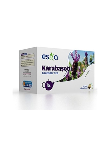 Esila Karabaşotu Bitki Süzen Poşet Çay 20 x 2 G