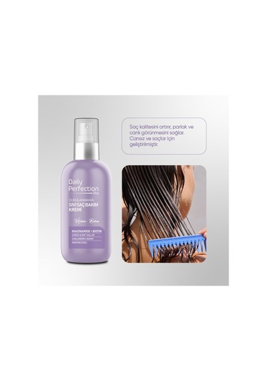 Daily Perfection Pro Canlandırıcı Vitamin B3 & Vitamin B7 içerikli Sıvı Saç Bakım Kremi 200 ML