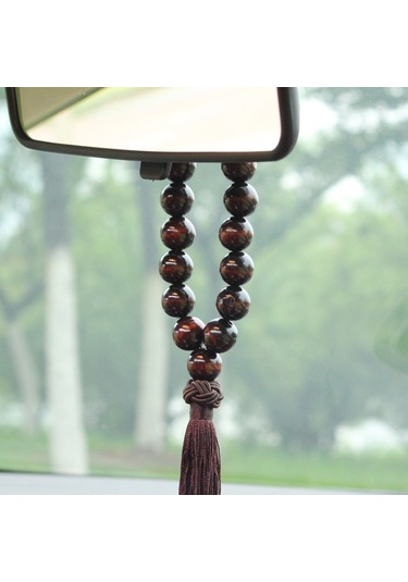 Ahşap Boncuk Araç Dikiz Aynası Dekorasyon Süs (458441154)