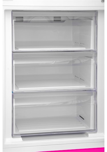 Vestel RETRO NFK37011 330 L No-Frost Buzdolabı Pembe