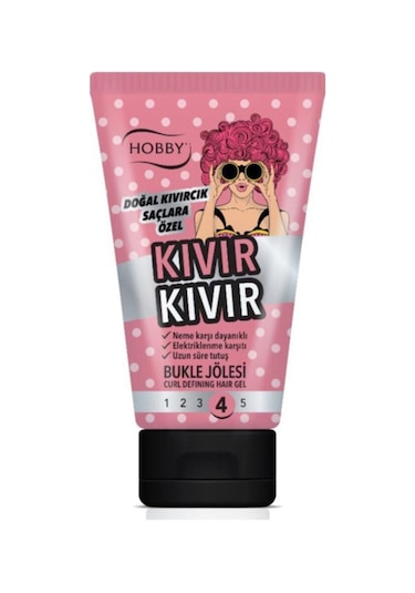 Hobby Kıvır Kıvır Bukle Jölesi 150 ML