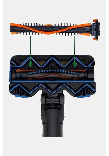 Philips Xc8349/01 Aqua Plus Uyumlu Süpürge Başlık Fırçası / Rulo Fırça Xc 8349