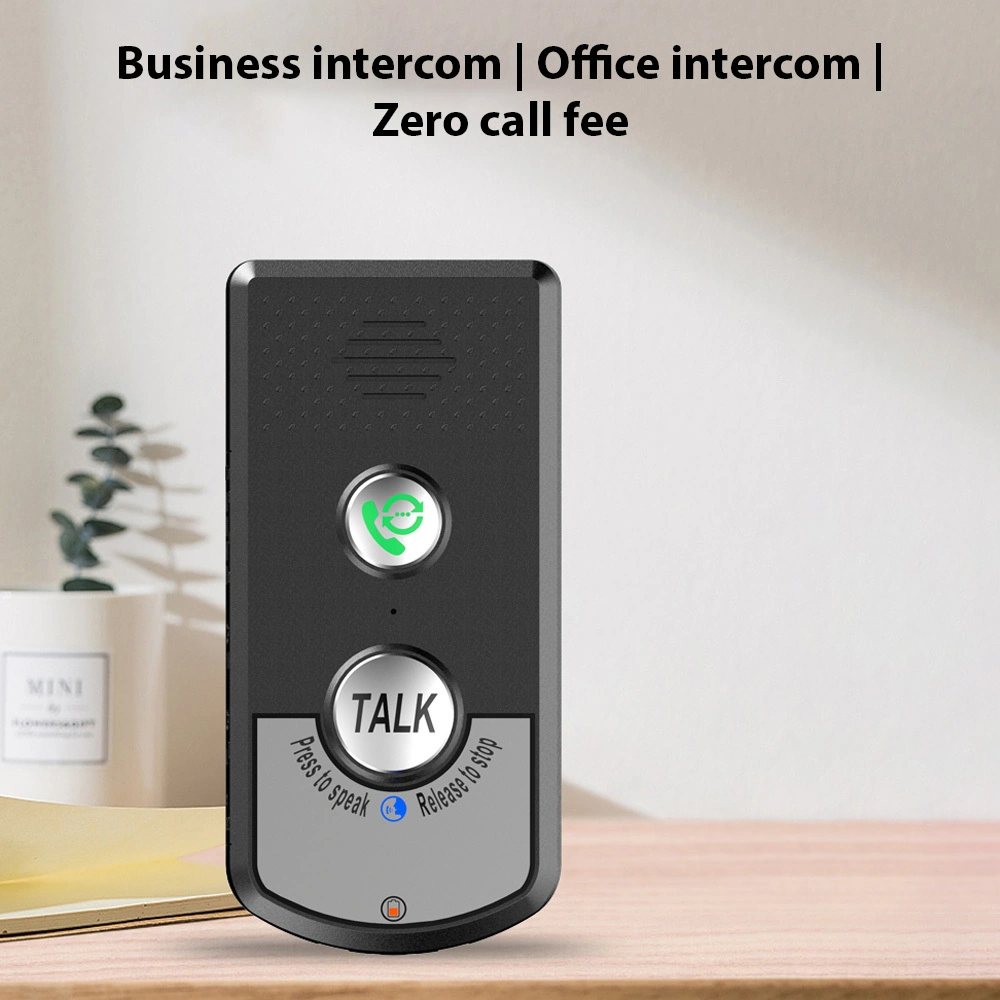 Moveevo Ev İçi İki Yönlü Konuşur Arama Cihazı 2 Adet - 1000m Uzaklıkta Kablosuz Konuşma, 38 Zil Sesi, 3 Seviye Ses Ayarı - Siyah H8-2t