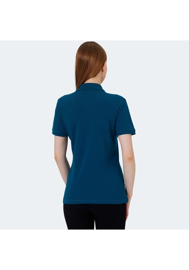Slazenger VERA I Kadın Polo Yaka Petrol Tişört