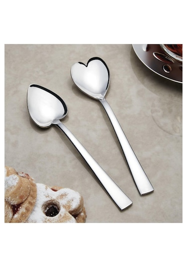 Nehır1 Nehir Can & Canan Sade 12'Li Çay Kaşık