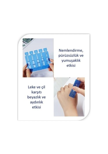 Bioaqua Niacinamide İçerikli Leke ve Çil Karşıtı Aydınlatıcı Ampul Serum 20 x 2 ML