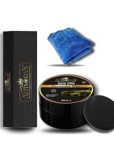 Altin Oran Sio3 Pro Carnauba Wax Ceramic Wax Krem Cila 9h 200gr
