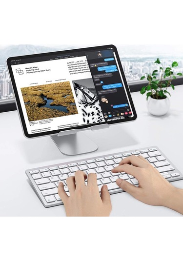 Cbtx P31 Evrensel Masaüstü Cep Telefonu Tablet Tutucu Braketi Ayarlanabilir Alüminyum Alaşımlı Stand - Siyah