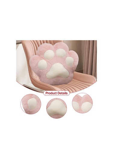 Suntek Kedi Pençesi Yastık Battaniye Sevimli  Pembe