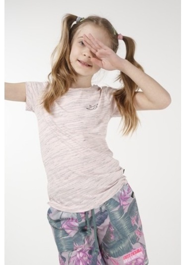 Brz Kids Kız Çocuk Kısa Kollu T-Shirt Pembe