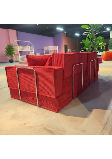Legom Puzzle Koltuk Kırmızı
