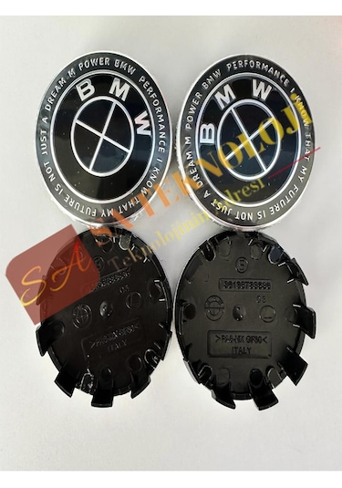 Bmw 50.yıl özel logo seti (Newworld Fullblack 51148132375-511482)