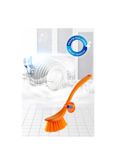 6'lı Rengarenk Bulaşık Fırçası