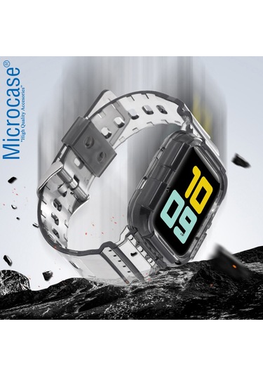 iOS Uyumlu Watch 8 45 mm Kılıf Korumalı Silikon Kordon KY22-2