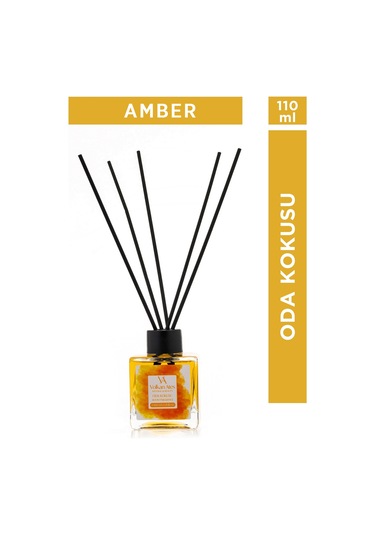 Volkan Ates Natural & Beauty Bambu Çubuklu Oda Kokusu Amber 110 ML