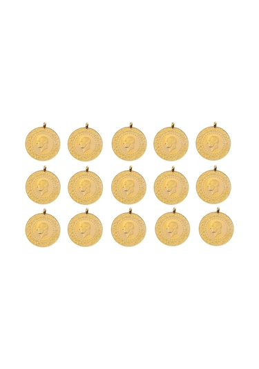 15 Adet Yeni Tarihli Çeyrek Altın