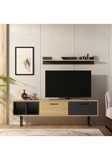 Ennna Tv Ünitesi Safirmeşe Antrasit