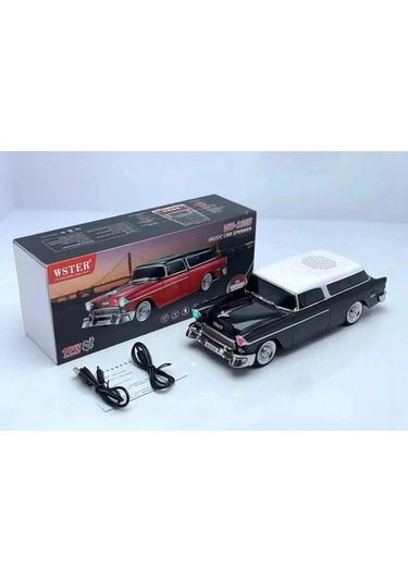 Chevrolet Ws-1955bt Belair 1955 Model Bluetooth Hoparlör 4741