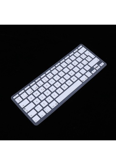 Homyl 11 Inç Macbook Için İspanyolca Fonetik Klavye Beyaz