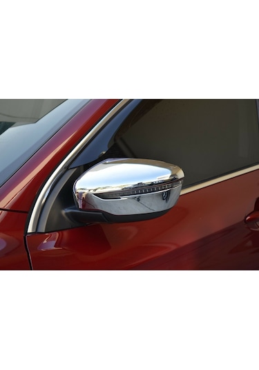 Nissan Qashqaı 2014-2020 Arası Abs Krom Ayna Kapağı 2 Prç