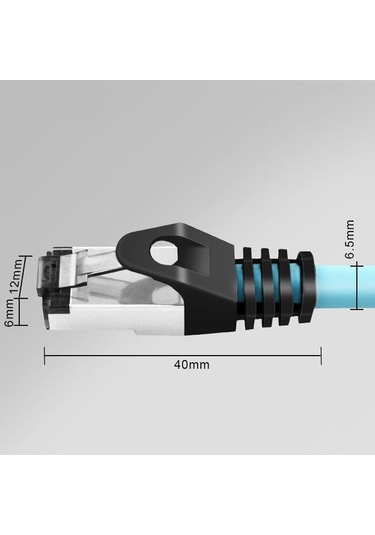 Sones 5m Cat5 Çift Ekranlı Gigabit Endüstriyel Ethernet Kablosu Yüksek Hızlı Geniş Bant Kablosu