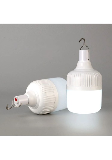 Noas Acil Durum Ve Kamp Aydınlatma Seti 30w Şarjlı Led Torch Ampul + Bitez Solar El Feneri 2li