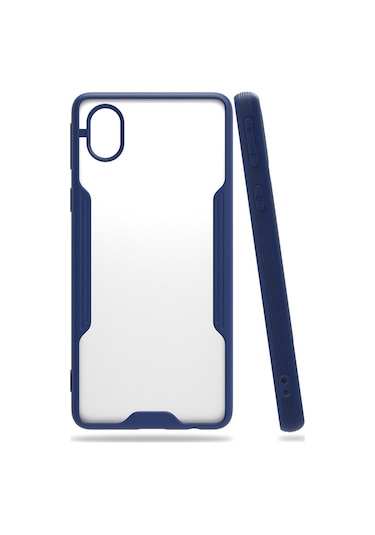 Samsung Galaxy A01 Core (A013) Kılıf Platin Matte Silikon Arka Kapak