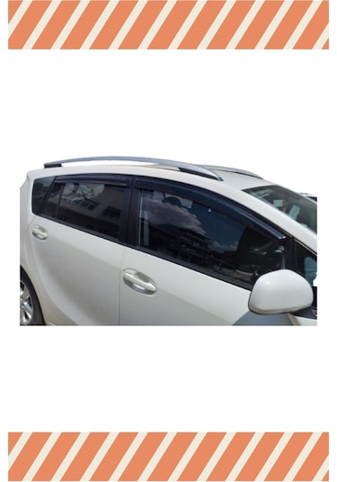 Toyota Verso 2010-2017 Modellerine Özel 4'lü Mügen Tip Cam Rüzgarlığı