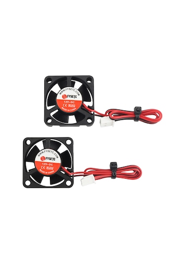 Ranyeek 3d Yazıcı Soğutma Fanı 3010 Hidrolik Yataklı Dc12v 2 Adet Düşük Gürültüli Ender-3/prusa İ3 Uyumlu