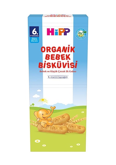 Hipp Organik Bebek Bisküvisi 180 G