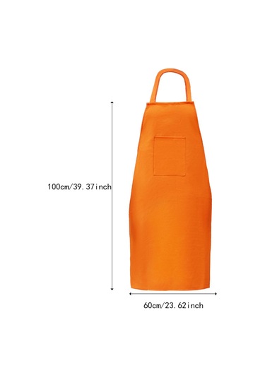 Suntek Kaynak İş Önlüğü Hafif Koruma Ev Deri İşçiliği Turuncu