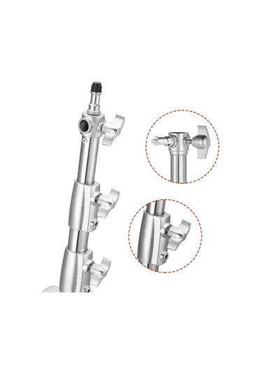 Gdx Ls-400 Plus Kalın  Metal Işık Ayağı (4 Metre)