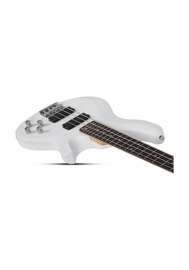 Schecter C-4 Deluxe Bas Gitar Satin White