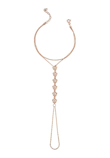 925 Ayar Gümüş Rose Çiçek Dizisi Şahmeran - 45100104 Rose Gold