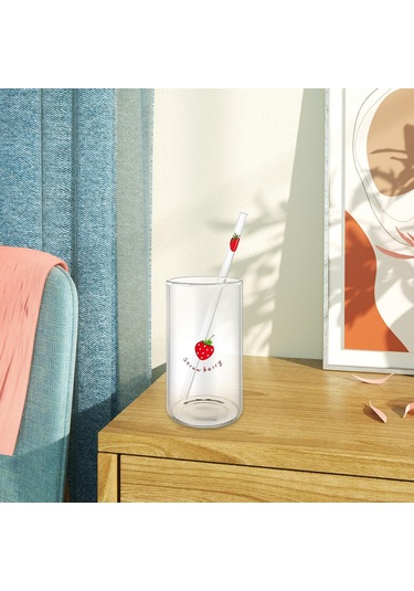 Homyl Cam Bardak Çay Bardağı Yeniden Kullanılabilir Stil-b Stil B