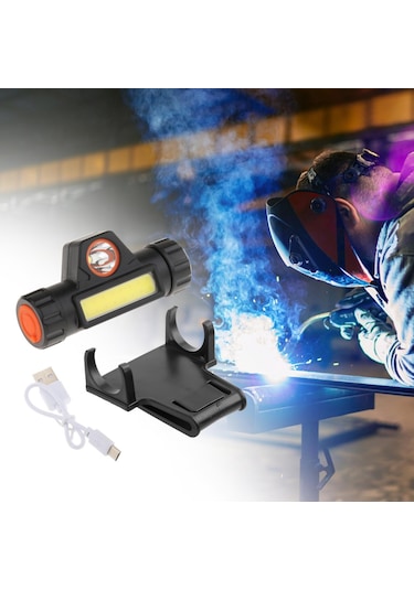 Homyl Kaynak Kask El Feneri Için Far Montaj Braketi Ile Çok