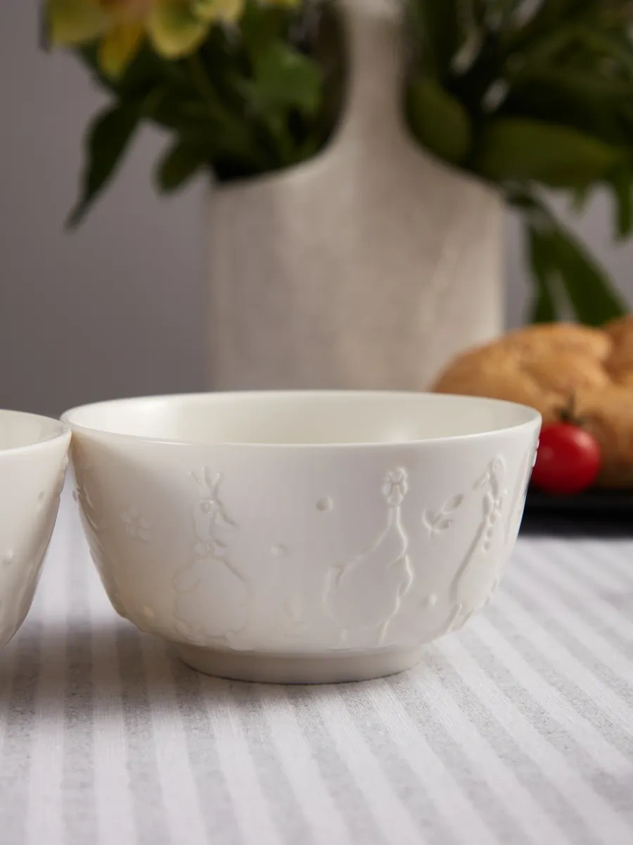 Lefard "family Farm" 350 Ml 2'li Porselen Sosluk Seti 317513628 Beyaz