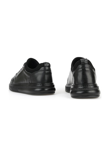 Ziya Erkek Hakiki Deri Sneaker 161423z79 Siyah 161423z79 000 40